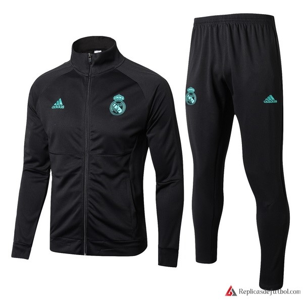 Chandal Real Madrid 2017-2018 Verde Negro